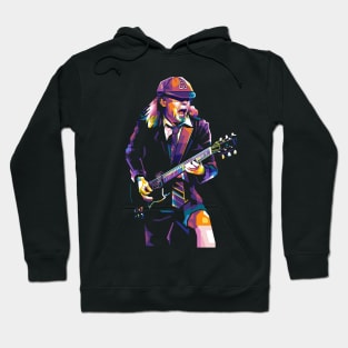 Angus Young WPAP Hoodie